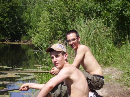 Moi et mon lapin