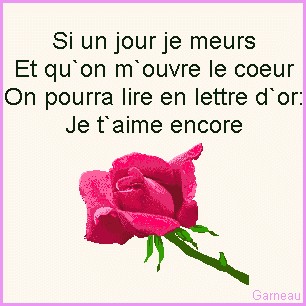 Je t'aime